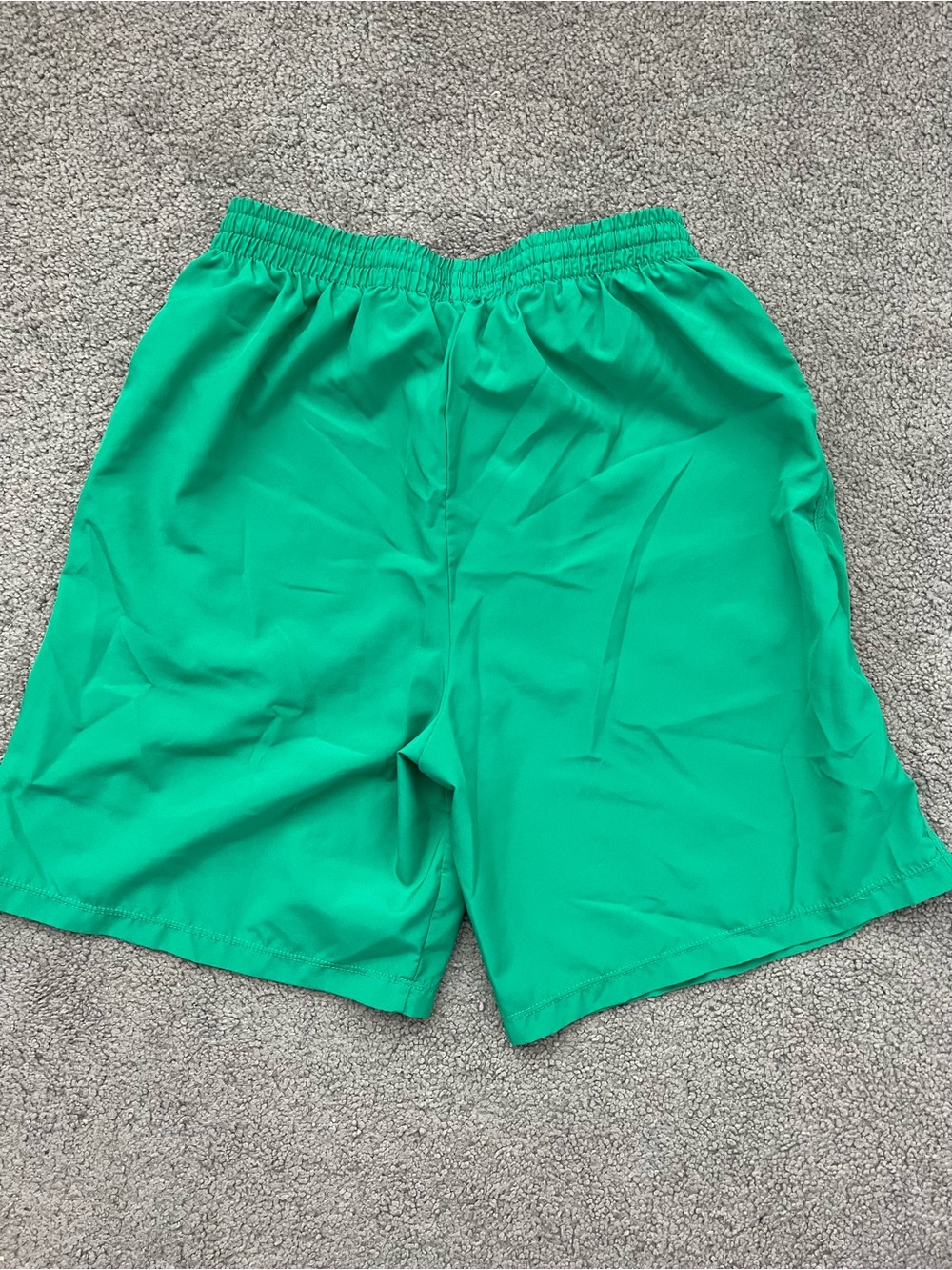 2 Pairs Nike Boys Royal Blue and Kelly Green Athletic Shorts - Picture 6 of 6